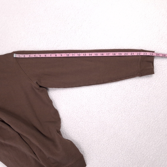 Free Fly bamboo viscose hoodie pockets outdoor cozy soft brushed interior brown - Picture 6 of 10